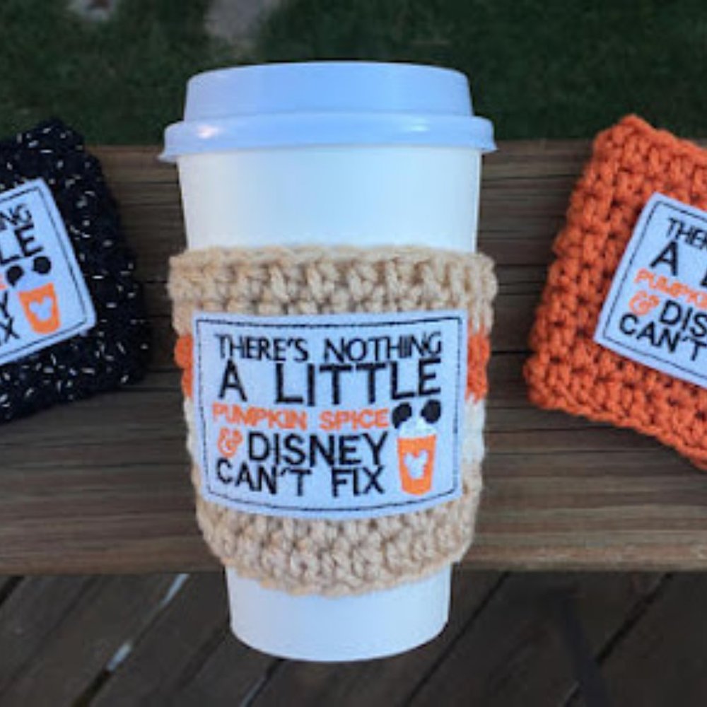 SOLD ✨ NWT Disney Inspired Cup Cozy | Handmade - Picture 2 of 2